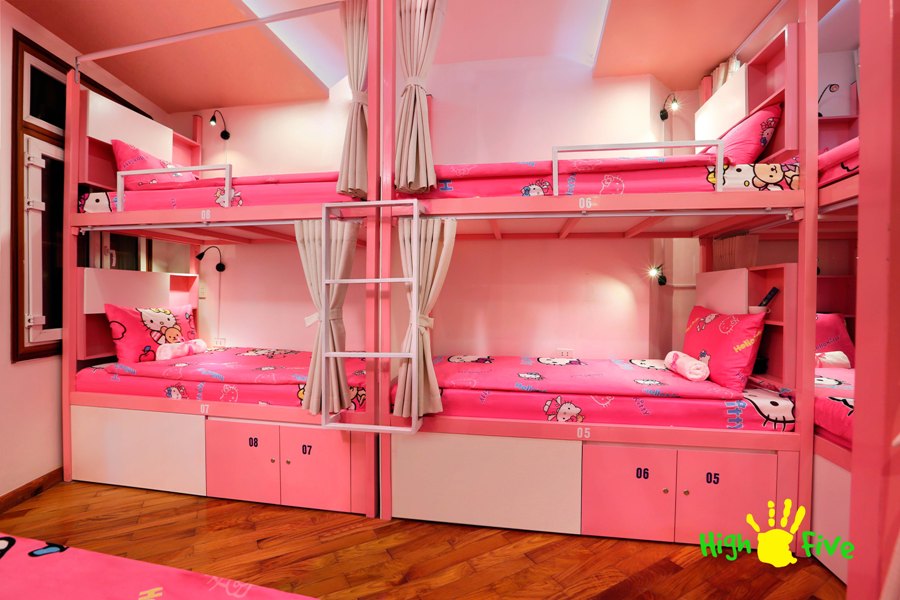 Female dorm beds